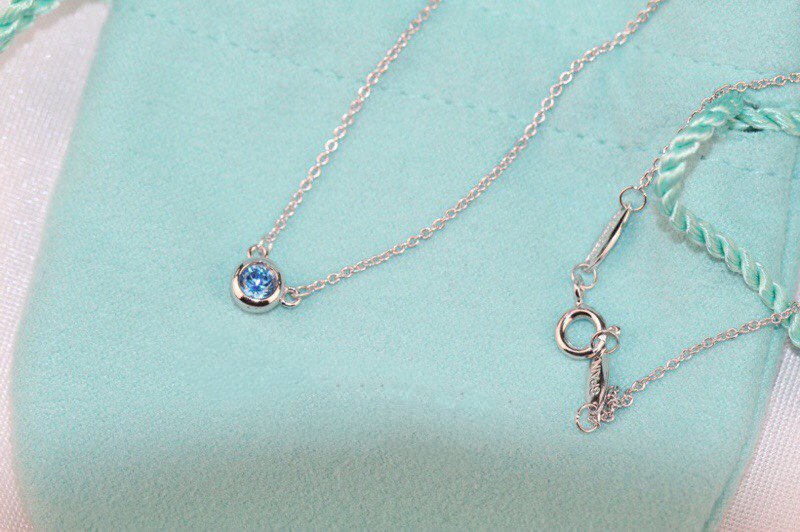 [Haelin Jewelry]ELSA PERETTI SERIES SINGLE DIAMOND SIMPLE NECKLACE