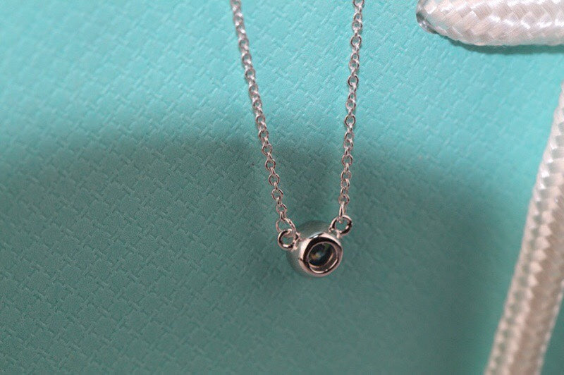 [Haelin Jewelry]ELSA PERETTI SERIES SINGLE DIAMOND SIMPLE NECKLACE