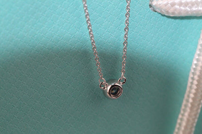 [Haelin Jewelry]ELSA PERETTI SERIES SINGLE DIAMOND SIMPLE NECKLACE
