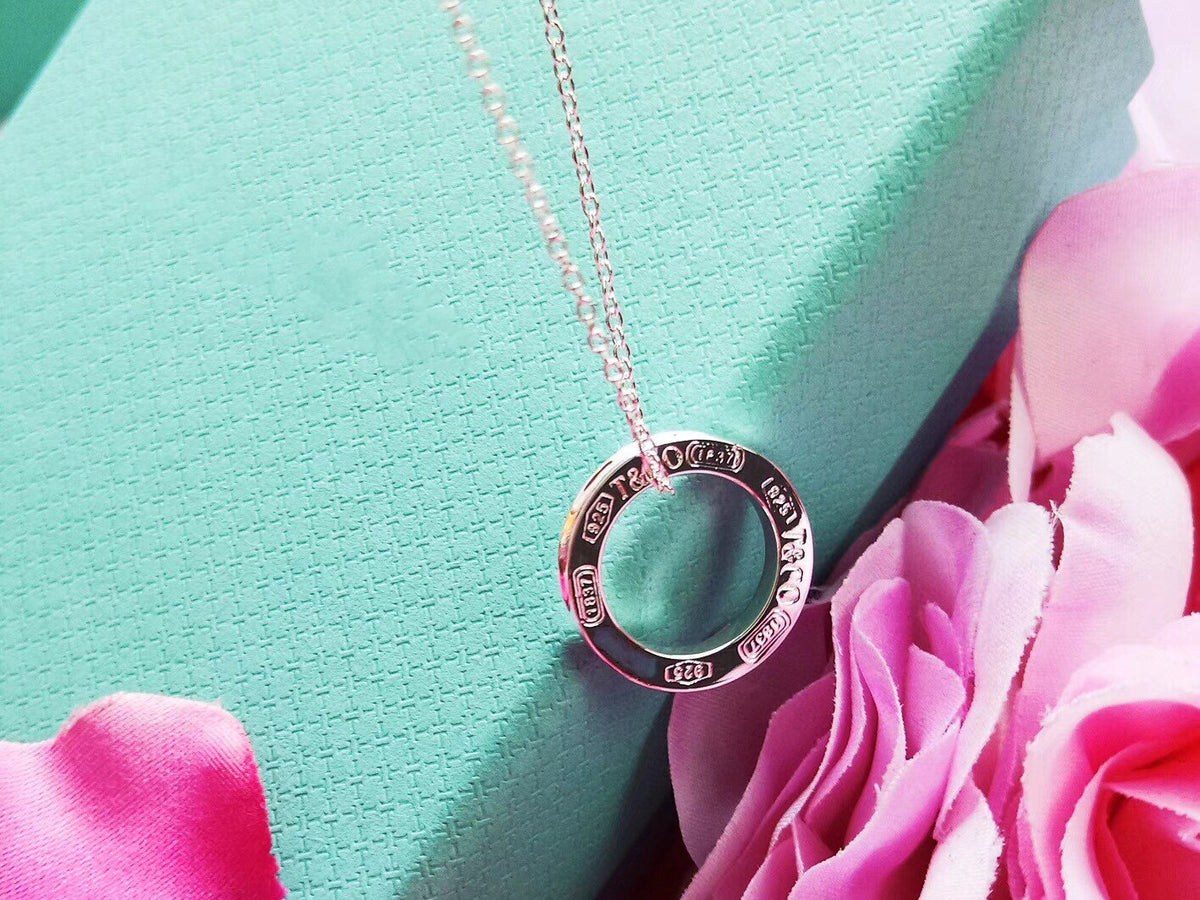 [Haelin Jewelry]SINGLE RING NECKLACE CHAIN LENGTH
