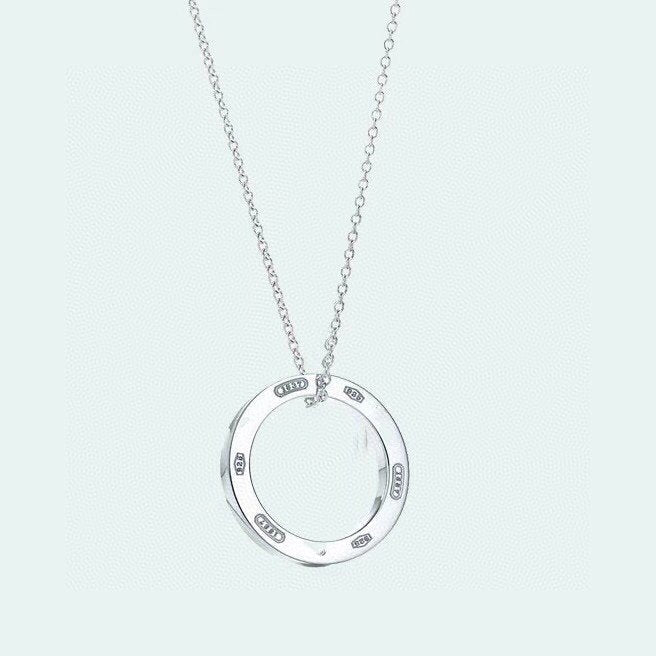 [Haelin Jewelry]SINGLE RING NECKLACE CHAIN LENGTH