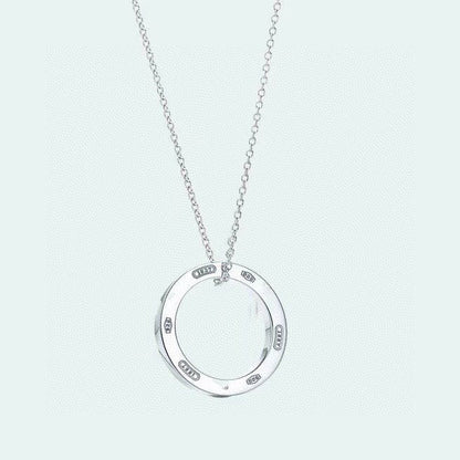 [Haelin Jewelry]SINGLE RING NECKLACE CHAIN LENGTH