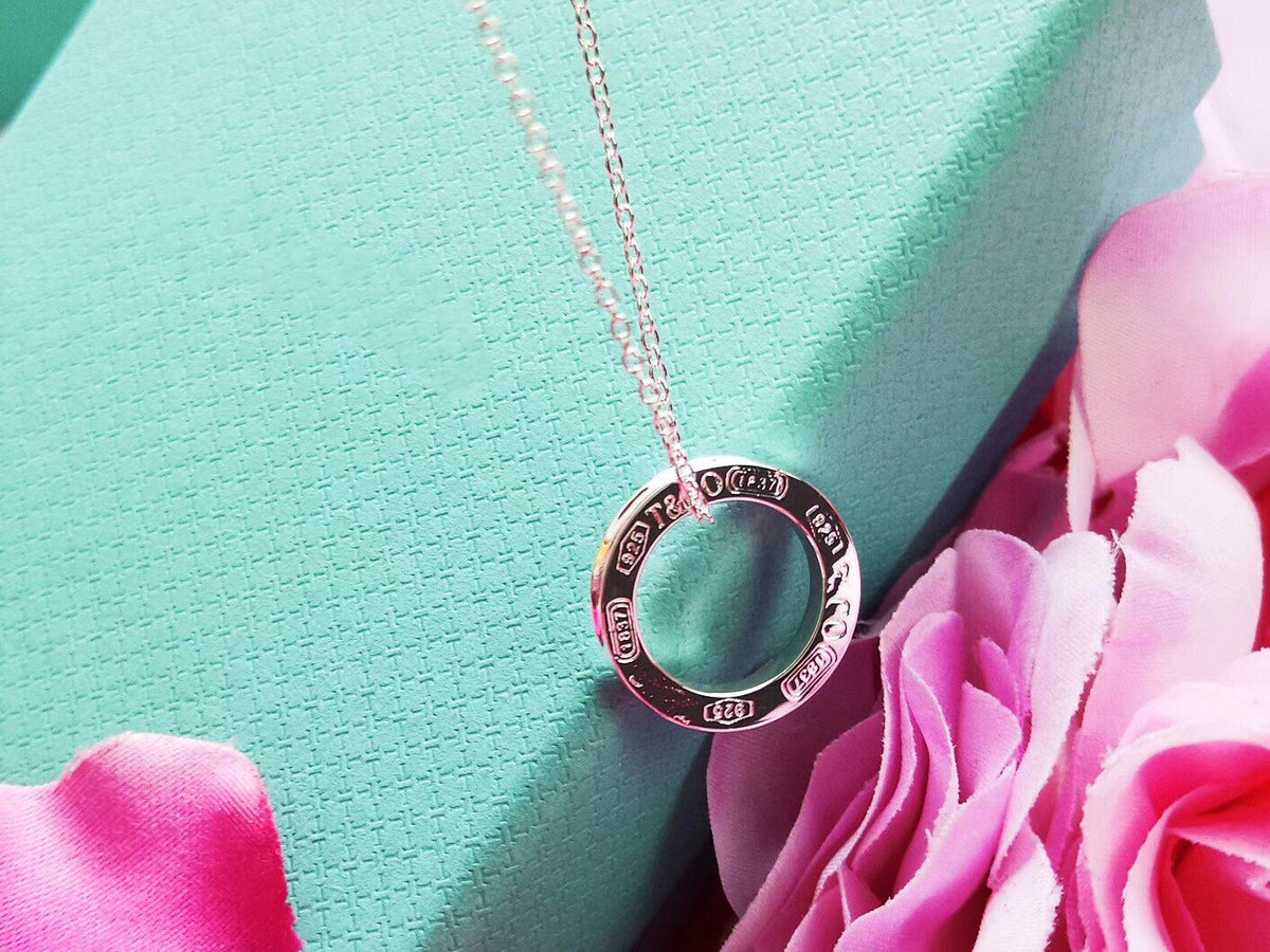 [Haelin Jewelry]SINGLE RING NECKLACE CHAIN LENGTH
