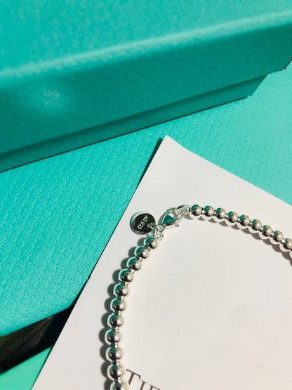 [Haelin Jewelry]LOVE TIFFANY RED HEART TAG BEAD BRACELET