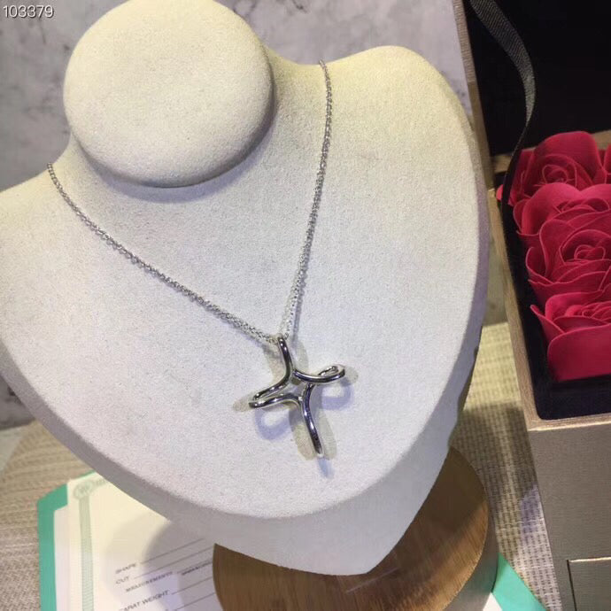 [Haelin Jewelry]CROSS NECKLACE STERLING SILVER MATERIAL