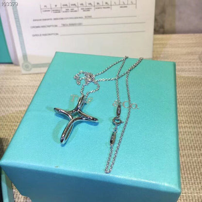 [Haelin Jewelry]CROSS NECKLACE STERLING SILVER MATERIAL