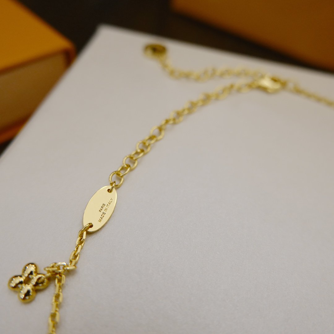 [⭐Haelin Jewelry]BLOOMING SUPPLE NECKLACE BRASS