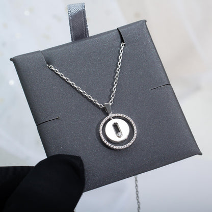 [⭐Haelin Jewelry]Demo MOVE PM NECKLACE SILVER DIAMOND
