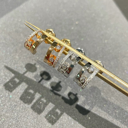 [⭐Haelin Jewelry]MOVE ROMANE EARRINGS DIAMOND