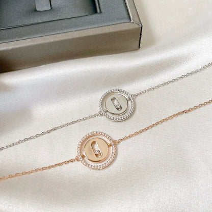 [⭐Haelin Jewelry]Demo MOVE PAVED DIAMOND BRACELET