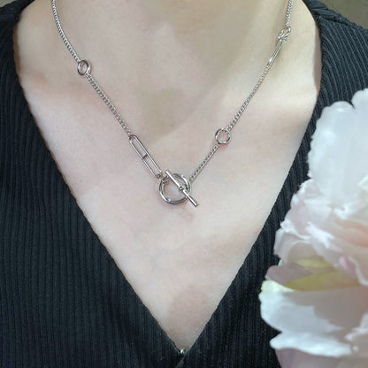 [⭐Haelin Jewelry]HM STERLING CHAINE D'ANCRE HEART