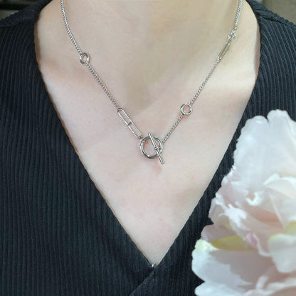 [⭐Haelin Jewelry]HM STERLING CHAINE D'ANCRE HEART