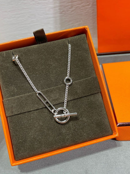 [⭐Haelin Jewelry]HM STERLING CHAINE D'ANCRE HEART
