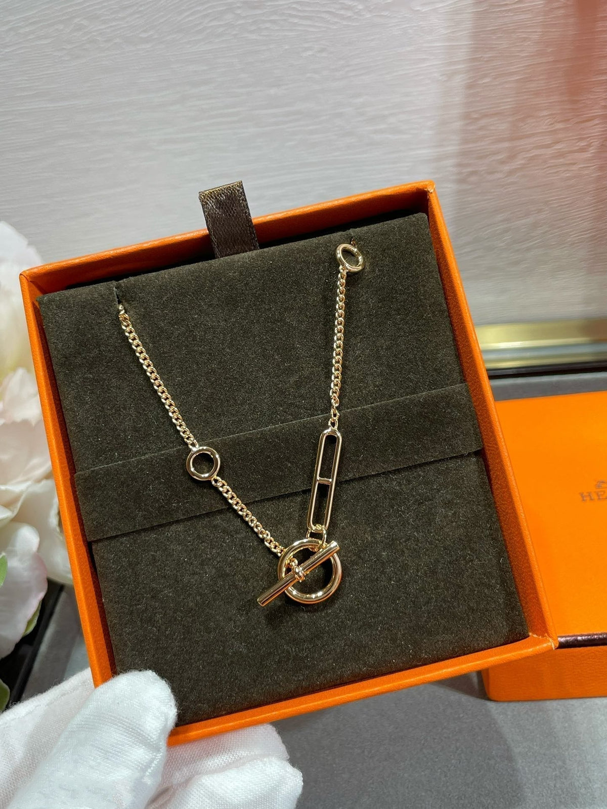 [⭐Haelin Jewelry]HM STERLING CHAINE D'ANCRE HEART