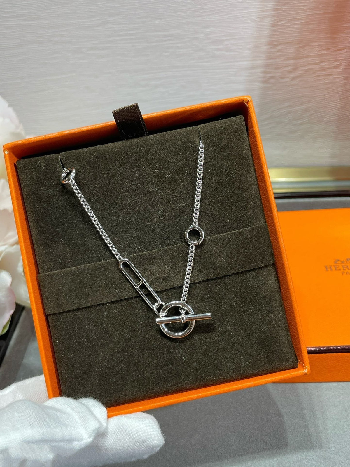 [⭐Haelin Jewelry]HM STERLING CHAINE D'ANCRE HEART