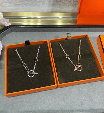 [⭐Haelin Jewelry]HM STERLING CHAINE D'ANCRE HEART