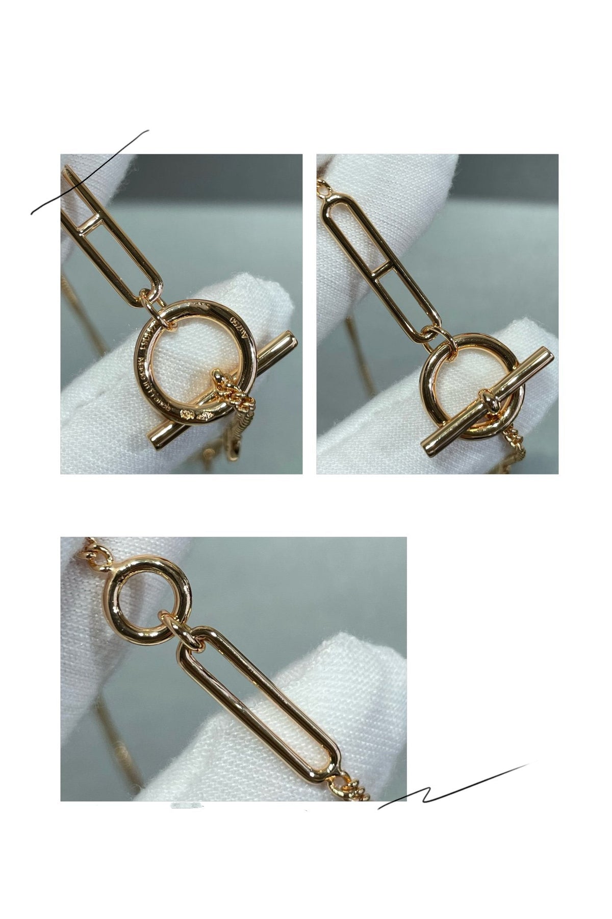 [⭐Haelin Jewelry]HM STERLING CHAINE D'ANCRE HEART