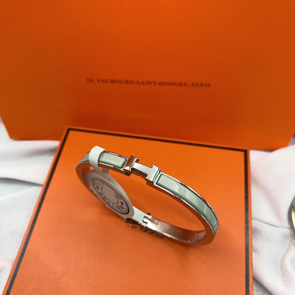 [⭐Haelin Jewelry]CLASSIC HM CLIC GREEN 8MM ENAMEL BRACELET