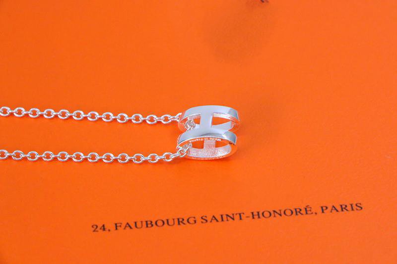 [⭐Haelin Jewelry]HM NECKLACE H LETTER OVAL SERIES