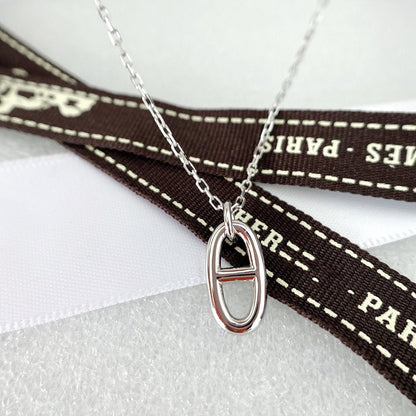 [⭐Haelin Jewelry]HM PIG NOSE NECKLACE
