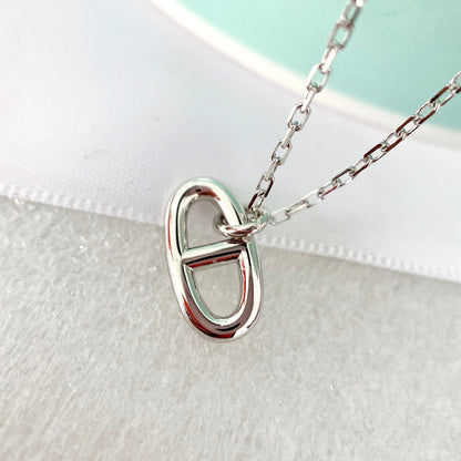 [⭐Haelin Jewelry]HM PIG NOSE NECKLACE