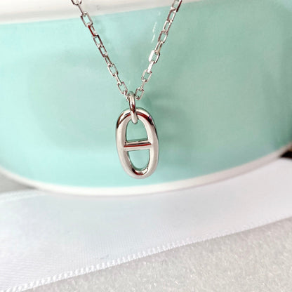 [⭐Haelin Jewelry]HM PIG NOSE NECKLACE