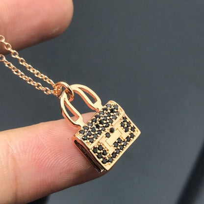 [⭐Haelin Jewelry]HM NECKLACE ARRIVAL BLACK DIAMOND