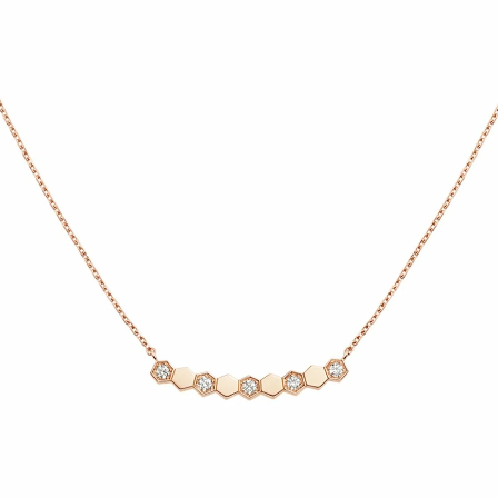 [⭐Haelin Jewelry]BEE MY LOVE DIAMOND NECKLACE