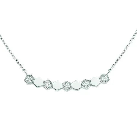 [⭐Haelin Jewelry]BEE LOVE NECKLACE DIAMOND