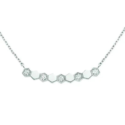 [⭐Haelin Jewelry]BEE LOVE NECKLACE DIAMOND