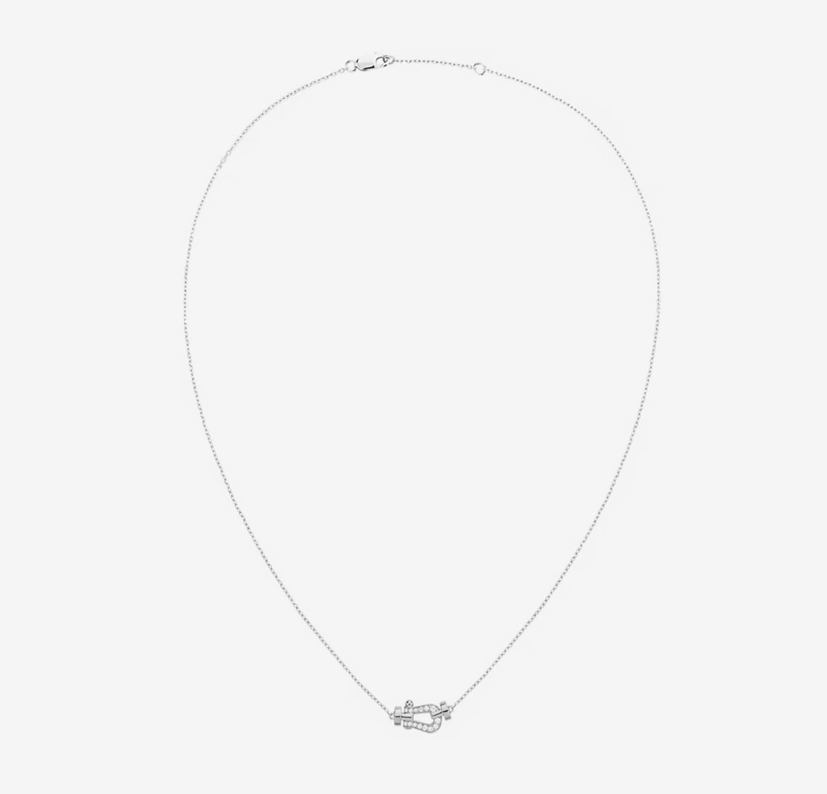 [⭐Haelin Jewelry]FORCE 10 DIAMOND SILVER NECKLACE MINI MODEL