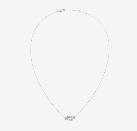 [⭐Haelin Jewelry]FORCE 10 DIAMOND SILVER NECKLACE MINI MODEL