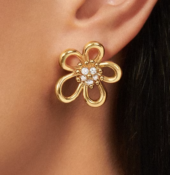 [⭐Haelin Jewelry]FLOWERLACE EARRINGS