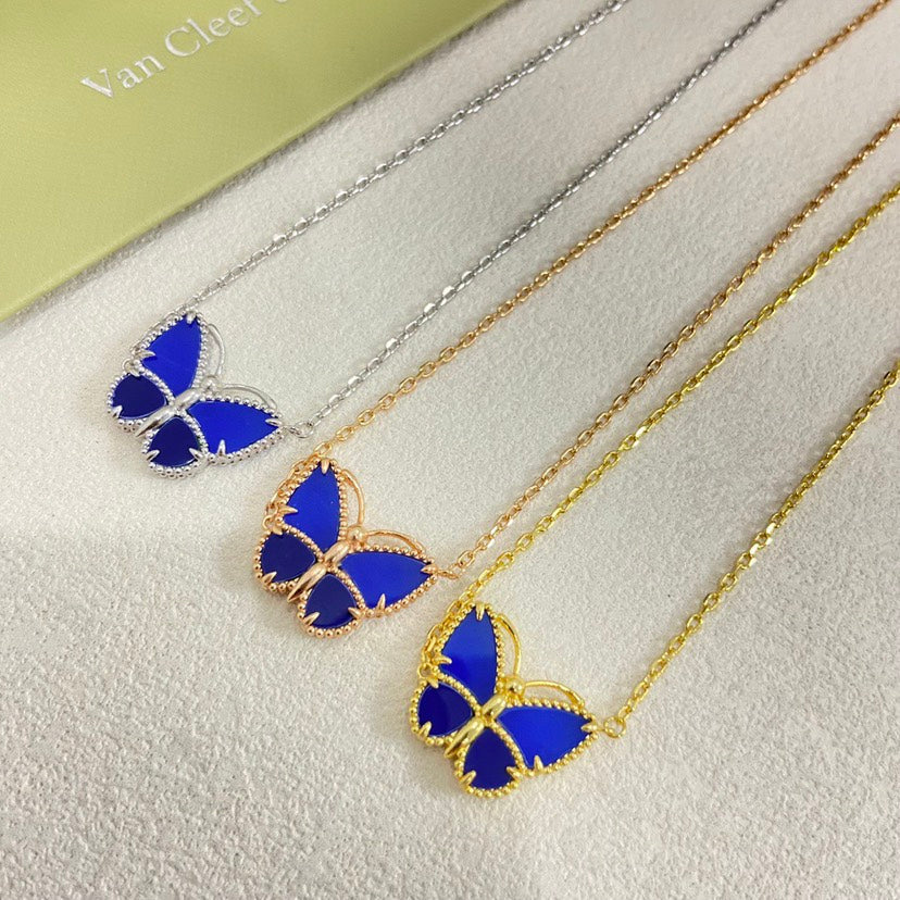 [⭐Haelin Jewelry]  2026 NEW LUCKY BUTTERFLY 1 MOTIFS NECKLACE