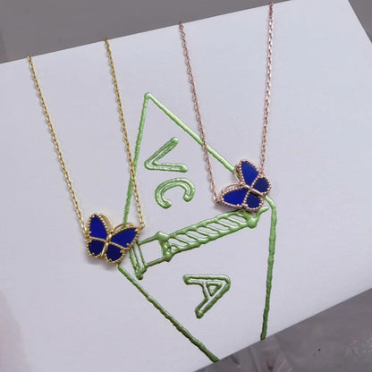 [⭐Haelin Jewelry]  2026 NEW LUCKY BUTTERFLY 1 MOTIFS NECKLACE