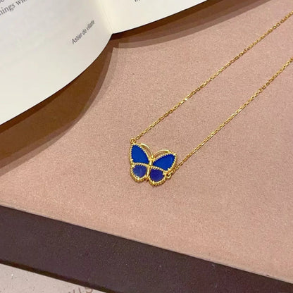 [⭐Haelin Jewelry]  2026 NEW LUCKY BUTTERFLY 1 MOTIFS NECKLACE
