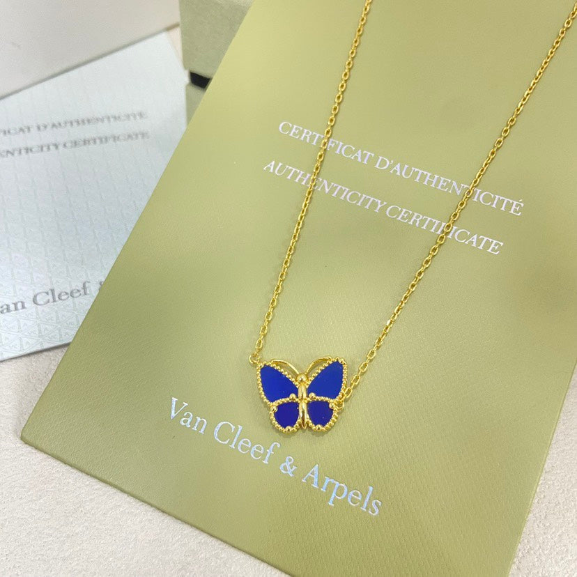 [⭐Haelin Jewelry]  2026 NEW LUCKY BUTTERFLY 1 MOTIFS NECKLACE