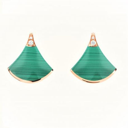 [⭐Haelin Jewelry]DIVAS DREAM EARRINGS PINK GOLD