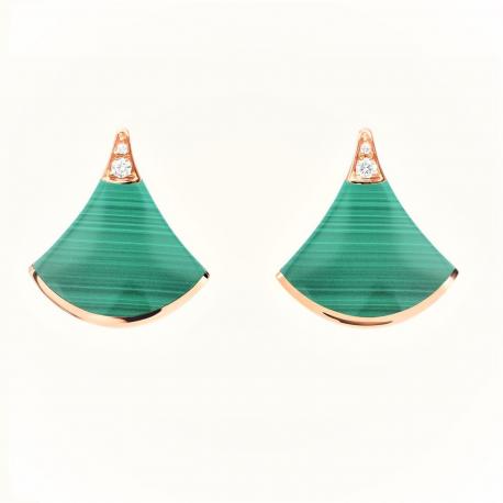 [⭐Haelin Jewelry]DIVAS DREAM EARRINGS PINK GOLD