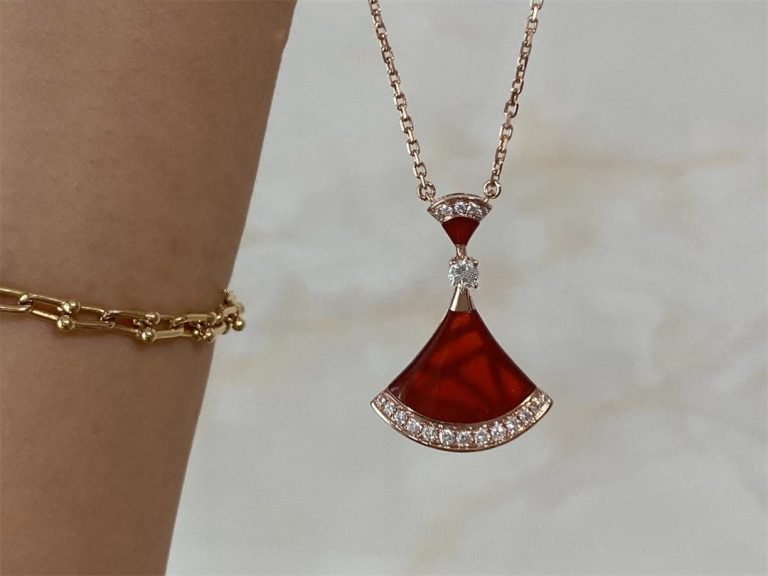 [⭐Haelin Jewelry]DREAM NECKLACE CARNELIAN DIAMOND