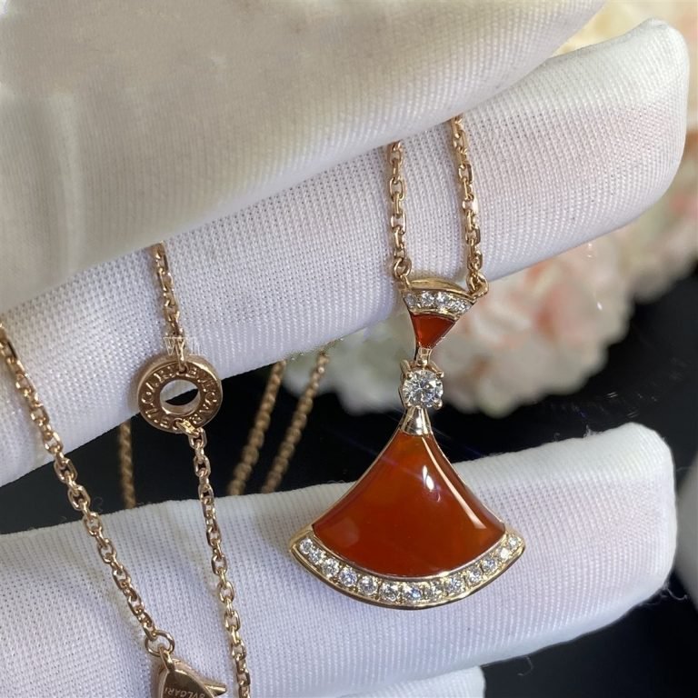 [⭐Haelin Jewelry]DREAM NECKLACE CARNELIAN DIAMOND