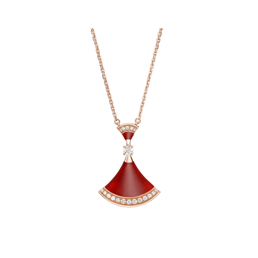 [⭐Haelin Jewelry]DREAM NECKLACE CARNELIAN DIAMOND