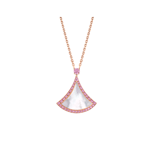 [⭐Haelin Jewelry]DREAM NECKLACE MOP DIAMOND PINK