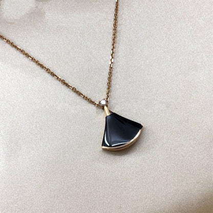 [⭐Haelin Jewelry]DREAM NECKLACE ONYX 1 DIAMOND