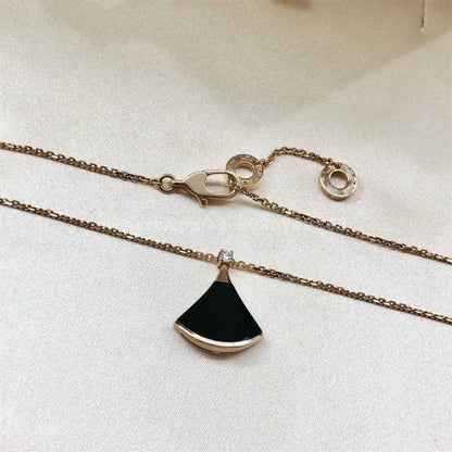 [⭐Haelin Jewelry]DREAM NECKLACE ONYX 1 DIAMOND