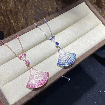 [⭐Haelin Jewelry]DREAM NECKLACE AGATE SILVER DIAMOND