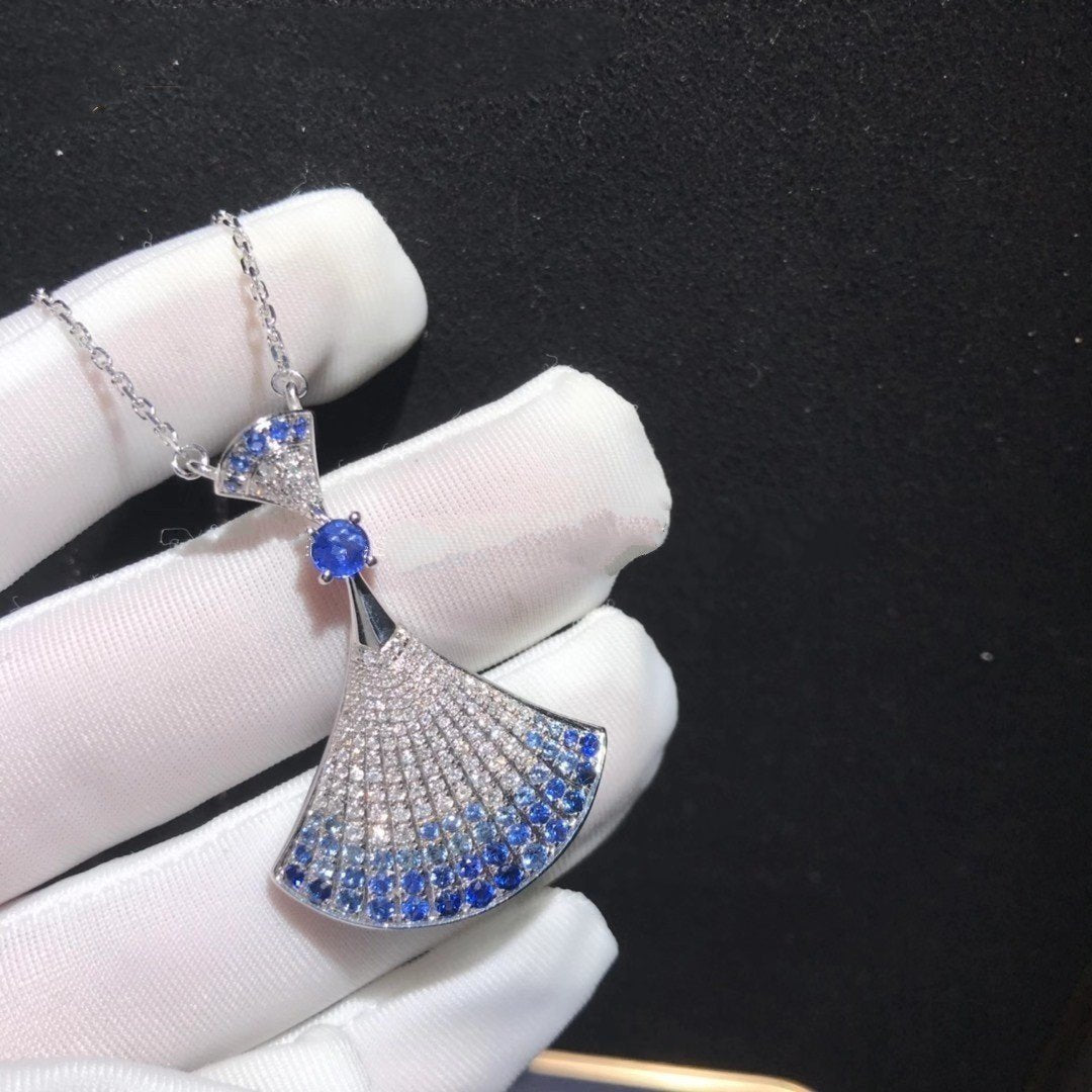 [⭐Haelin Jewelry]DREAM NECKLACE AGATE SILVER DIAMOND
