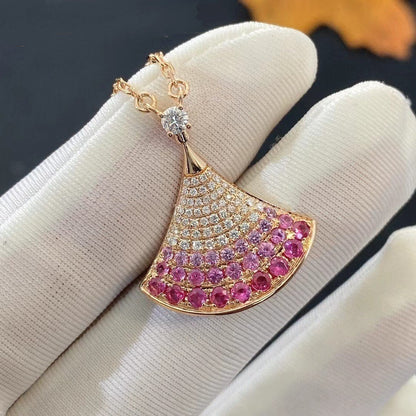 [⭐Haelin Jewelry]DREAM NECKLACE PINK GOLD PINK DIAMOND