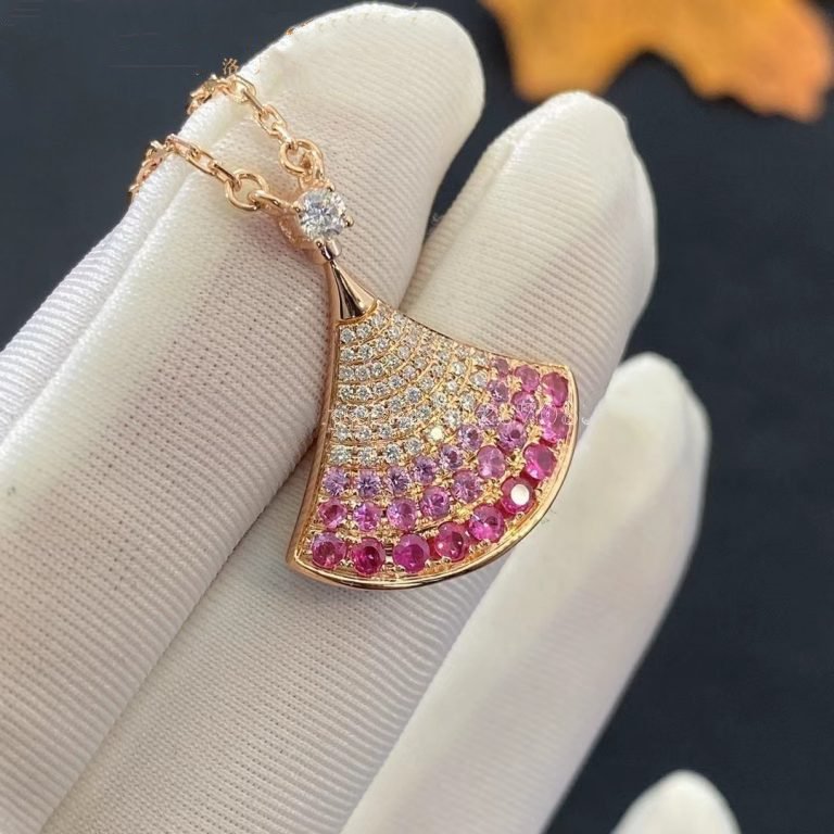 [⭐Haelin Jewelry]DREAM NECKLACE PINK GOLD PINK DIAMOND