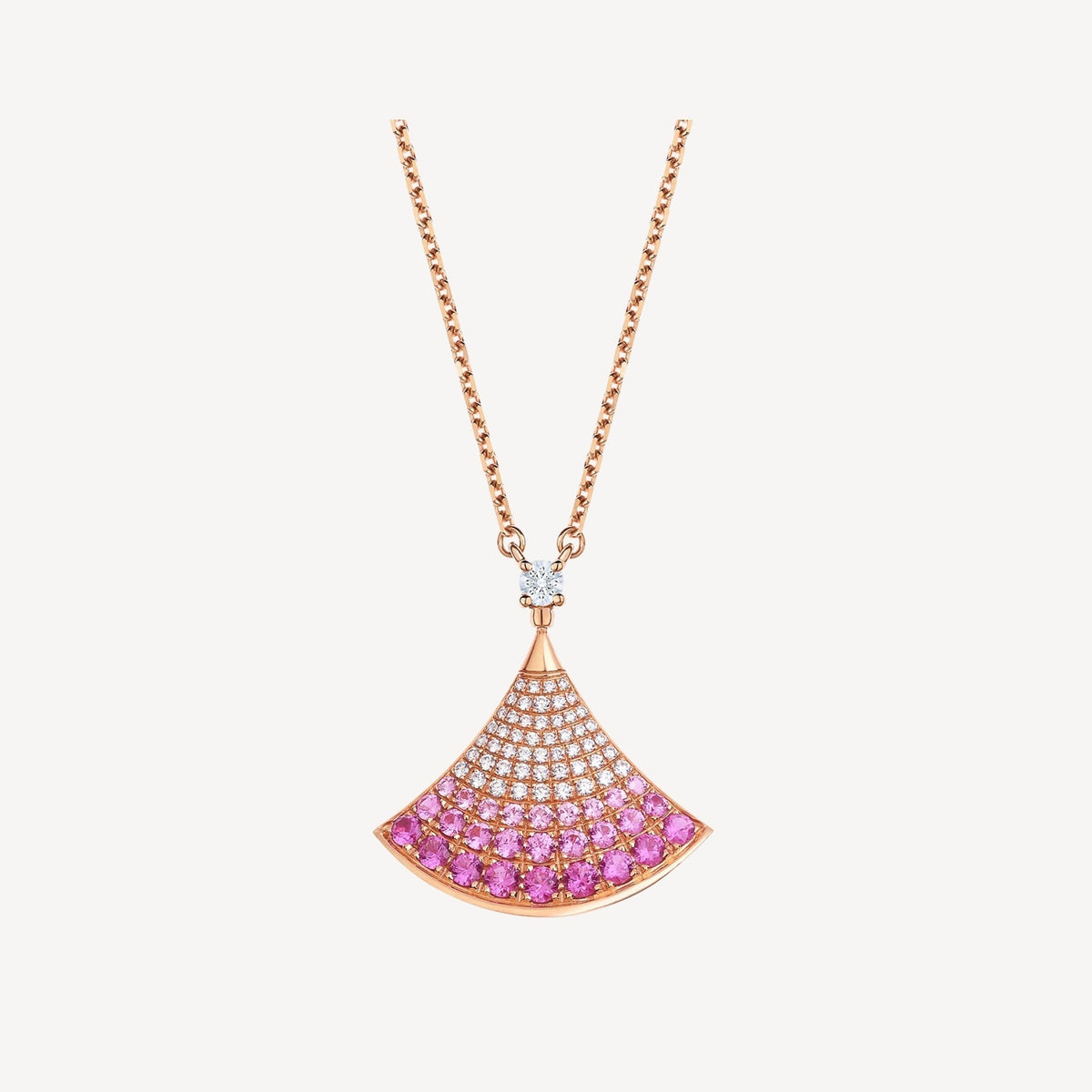 [⭐Haelin Jewelry]DREAM NECKLACE PINK GOLD PINK DIAMOND